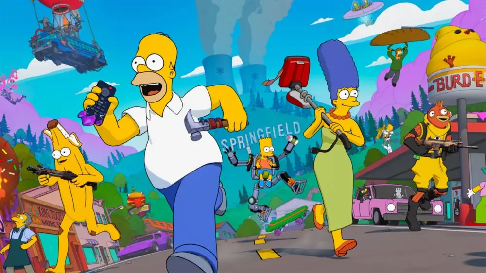 Todas las recompensas gratis de Los Simpson que puedes conseguir en Fortnite