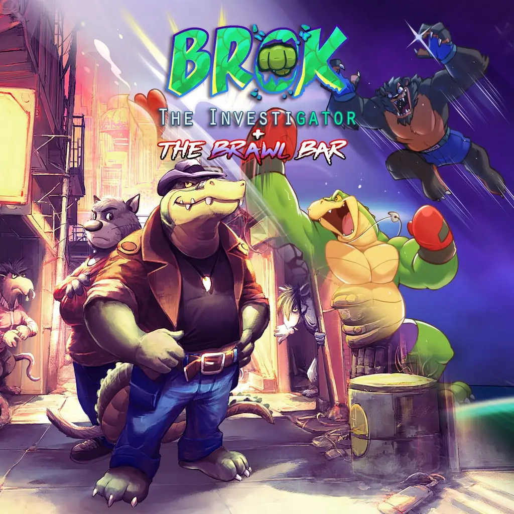 BROK the InvestiGator + The Brawl Bar