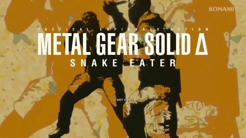 Konami desvela el menú de camuflaje y la pantalla de inicio de Metal Gear Solid 3 Delta y los fans no pueden estar más contentos con el resultado