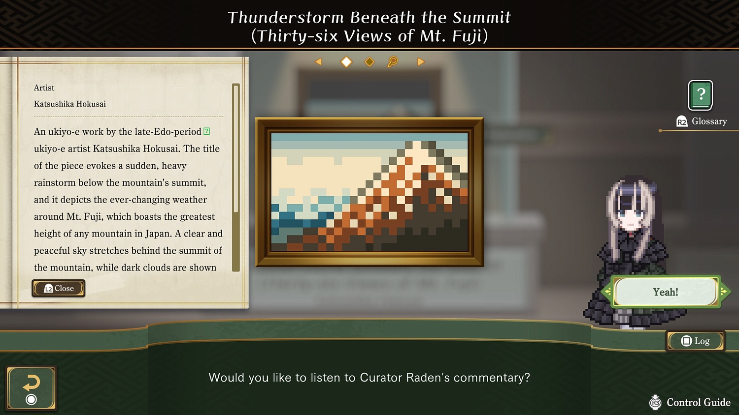 Juufuutei Raden's Guide for Pixel Museum